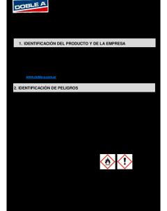 Hoja de Seguridad