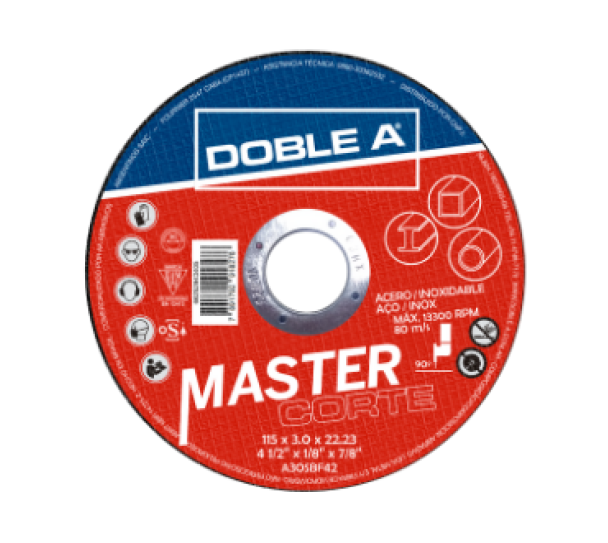 Disco de Corte y Desbaste Master