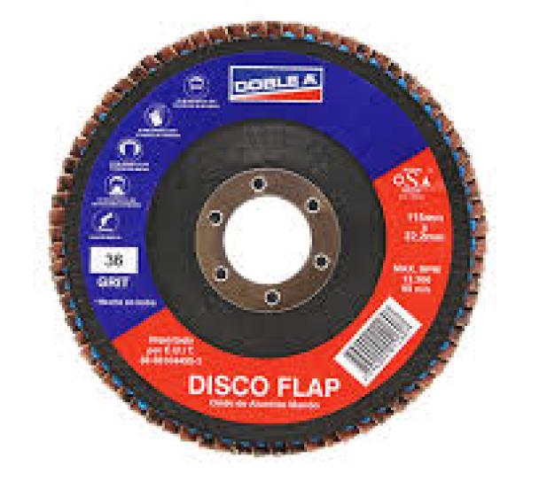 Discos Flap Óxido de Aluminio Master
